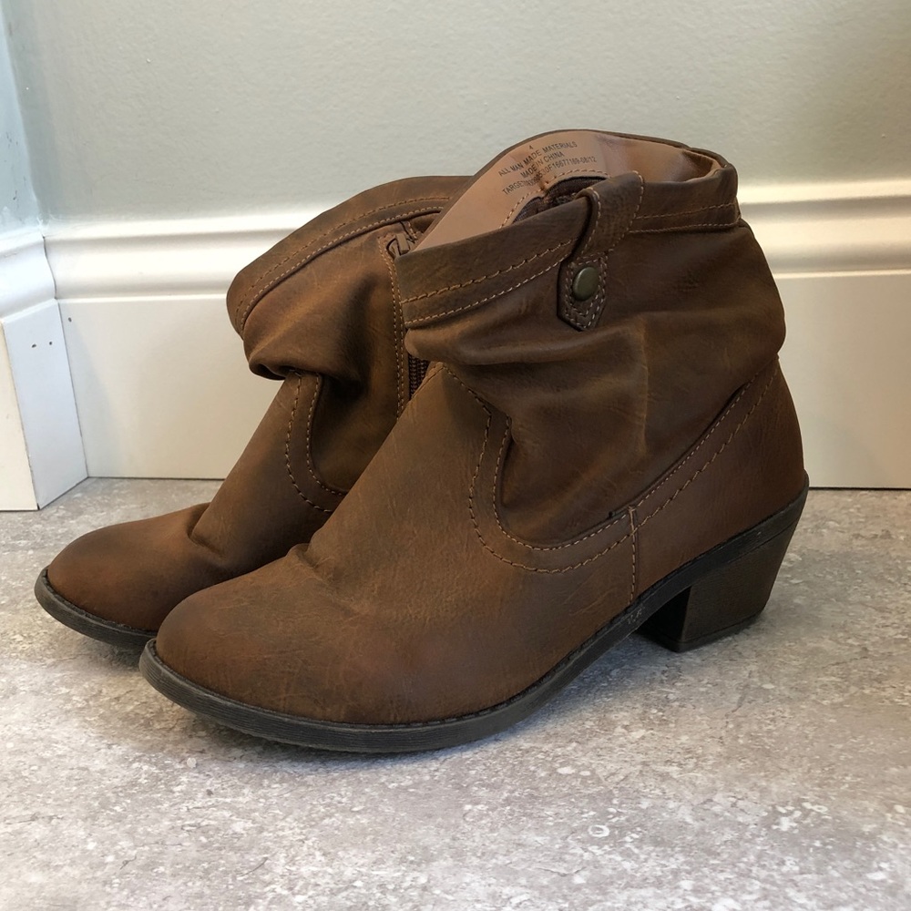 Youth Slouchy ankle boots